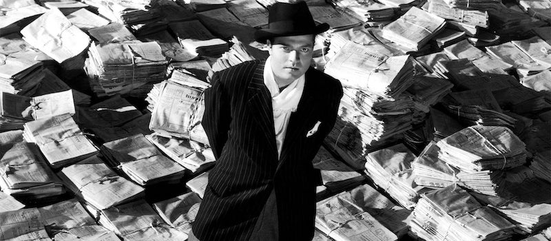 Orson Welles as Charles Foster Kane